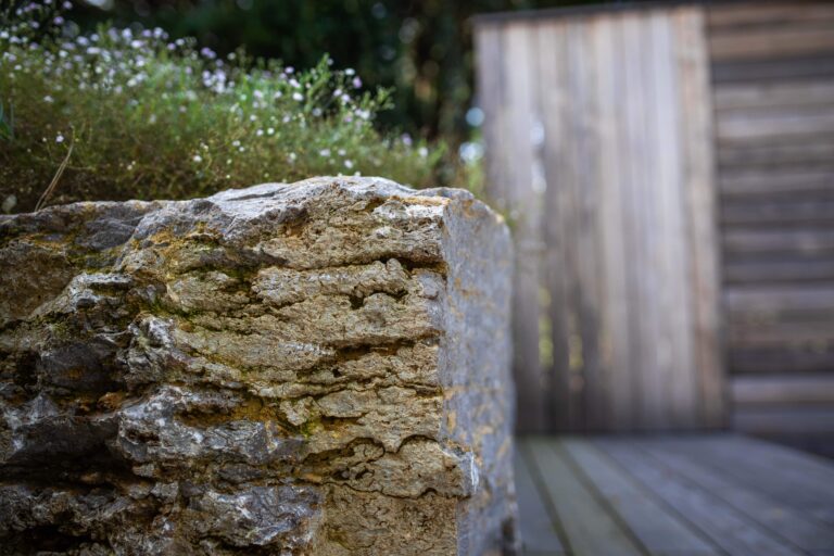 Naturstein im Garten