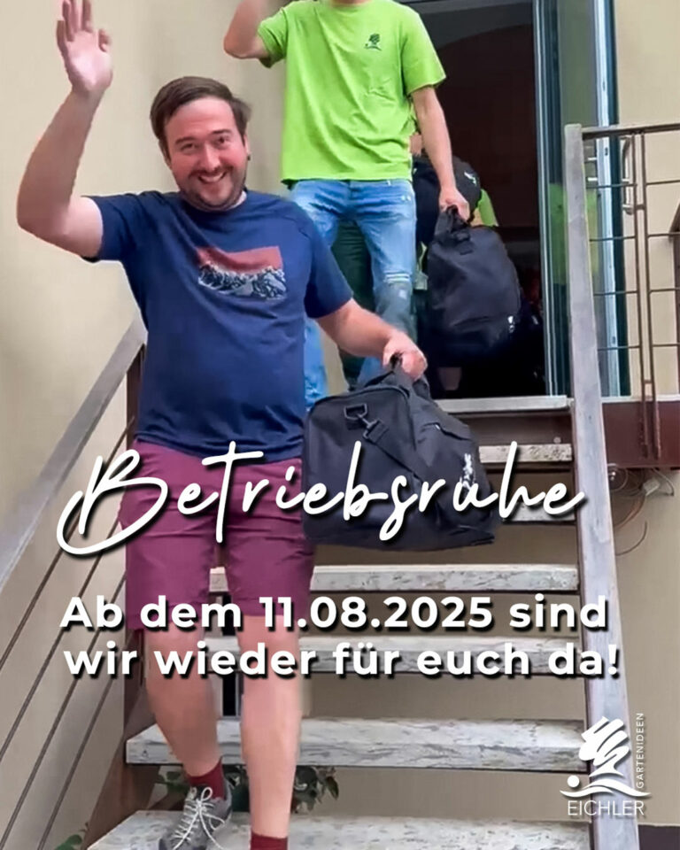 Betriebsruhe bis 11.08.2025