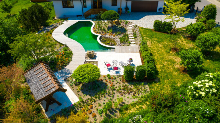 Gartenansicht komplett