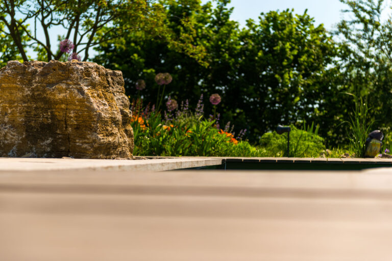 Naturstein Fels als Dekoelement