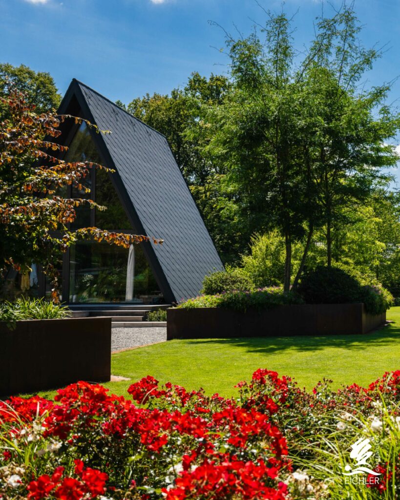 Eichlers Gartenideen Gartenporjekt mit Naturpool