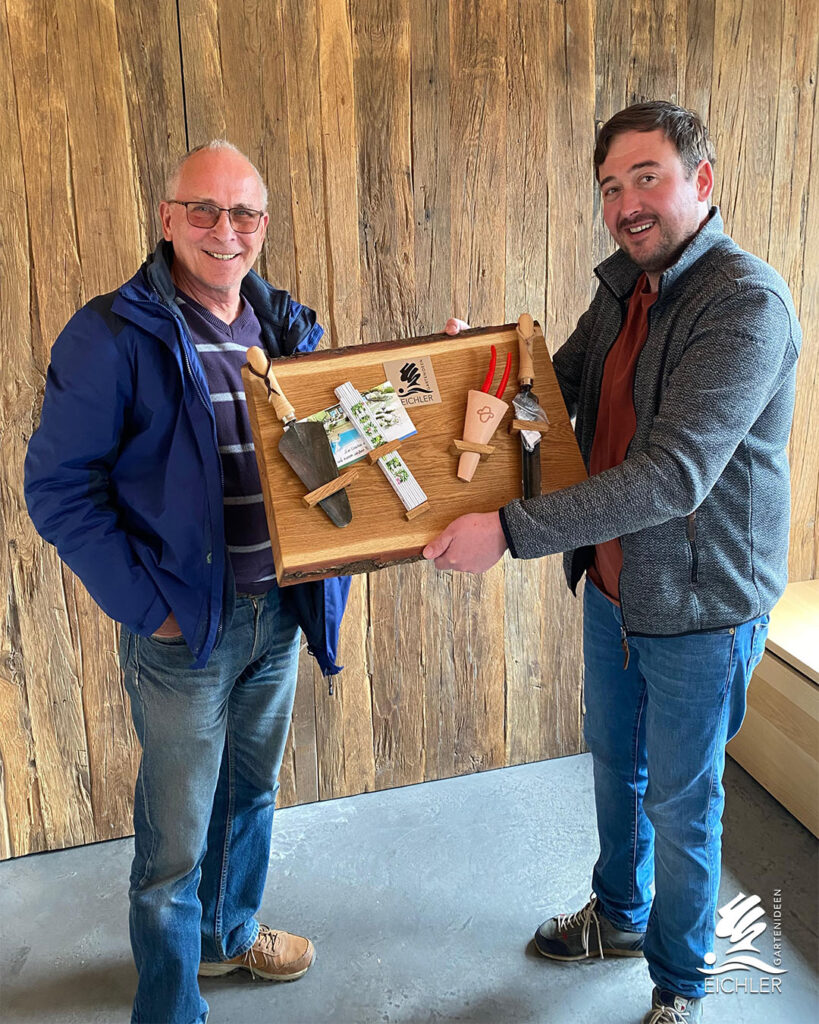 Eichler Gartenideen Renteneintritt Peter